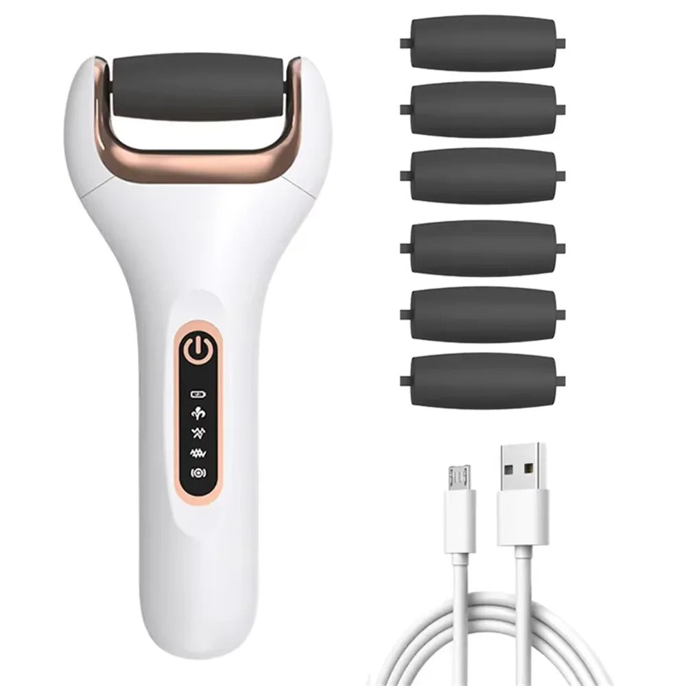 Electric Foot File Callus Remover Dead Skin Removal Pedicure Tools for Hard Cracked Dry Skin Pedicure Feet Care Heel Cleaning