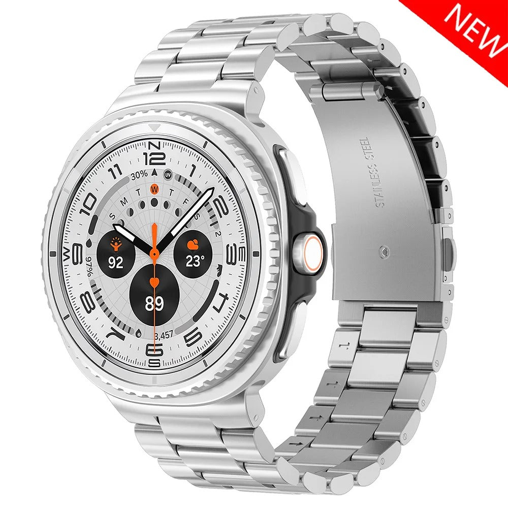 Stainlesteel Strap Fos Sr Samsung Galaxy Watch 8 classic 46mm Metal Watchband Bracelet Correa For Samsung Watch 8 40mm 44mm band