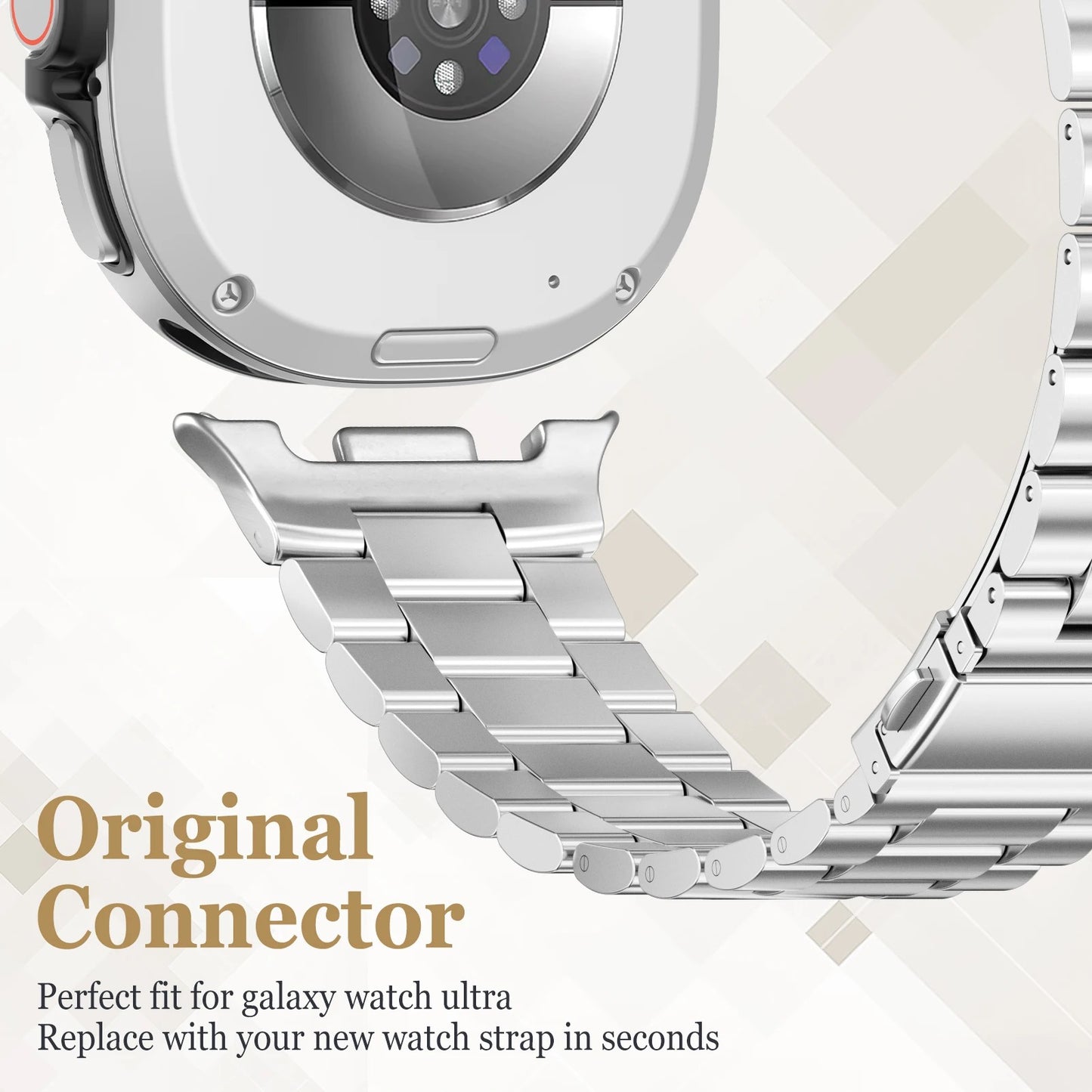 Stainlesteel Strap Fos Sr Samsung Galaxy Watch 8 classic 46mm Metal Watchband Bracelet Correa For Samsung Watch 8 40mm 44mm band