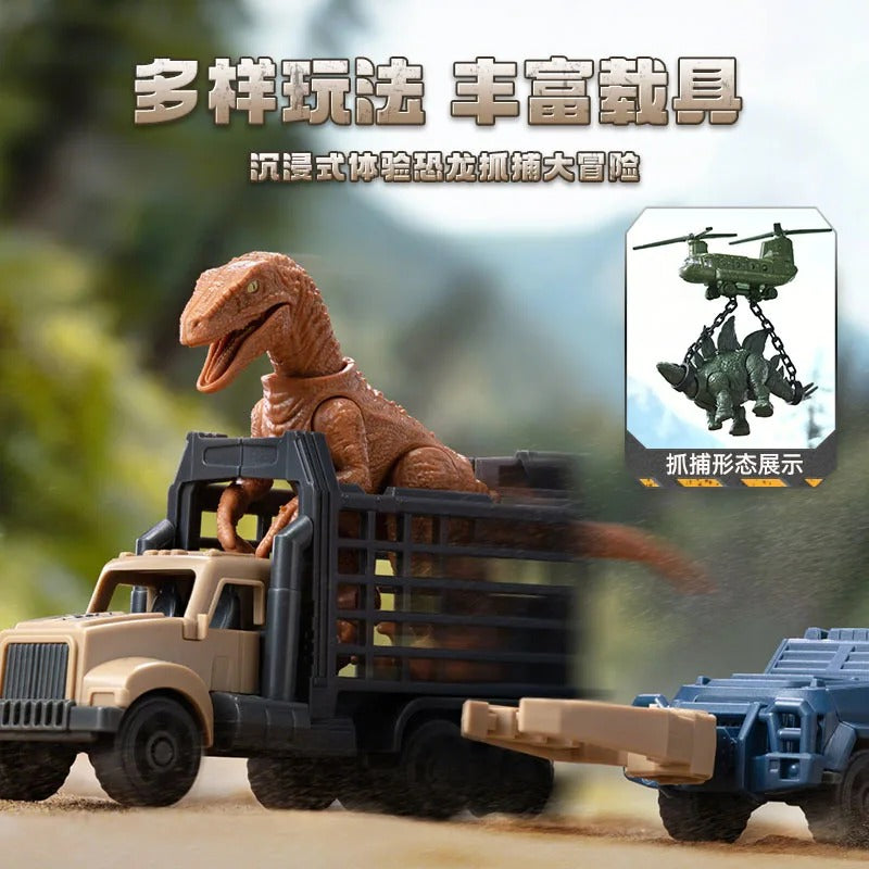 In Stock Blokees Brucke Jimu Man Nature Collection - Surprise Blind Box Jurassic World Dinosaur Toy Model Collection Handmade