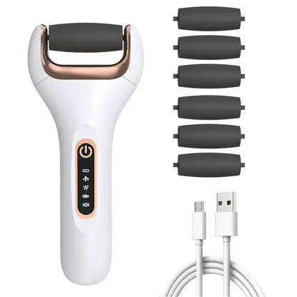 Electric Foot File Callus Remover Dead Skin Removal Pedicure Tools for Hard Cracked Dry Skin Pedicure Feet Care Heel Cleaning